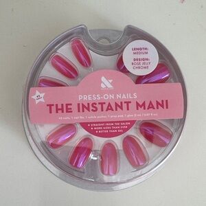 Olive & June - Rose Jelly Chrome Press-On Nails